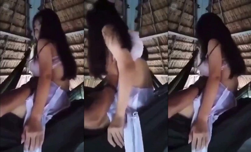 sex tập thể nhật Lễ khai giảng đưa em gái áo dài đi uống nước tại cà phê chòi